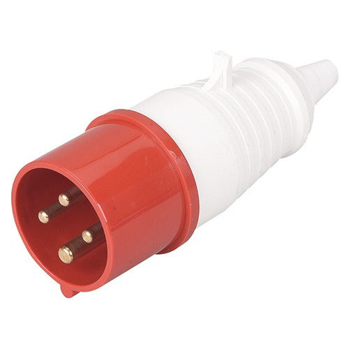 Echufe Industrial Macho Volante Ip44 32a 380v 3p+t - Mi tienda
