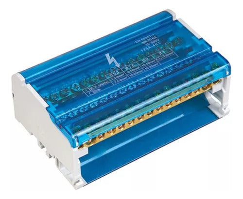 Barra Repartidora Tetrapolar 15 Polos, 125a, 500vac, 20ka
