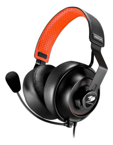 Audífono Gamer Cougar Phontum S Pro Black Jack 3.5mm