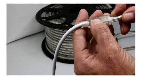 Pack 100 Conector Cinta Led 2835 Tipo Broche Konnergie Deus