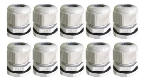 Pack 10 Unidades Prensa Estopa Cables De 13-18mm