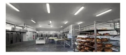 Pack 8 Estanco LED Integrado 40W IP65 120cm
