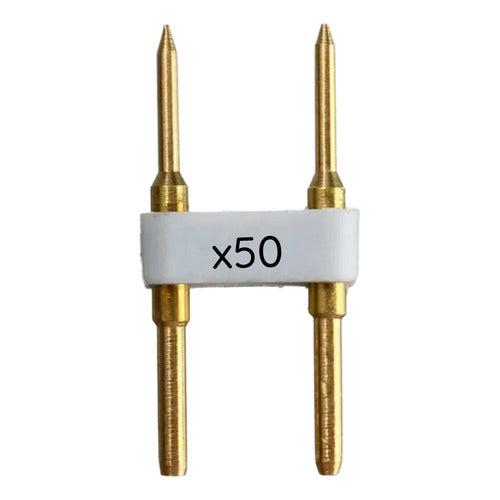 CONECTOR PIN 2835 220V | 100 Unidades | Conexión Rápida - Deus Group