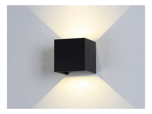 Pack 3 Aplique Led Exterior Ip54 3000k Shaula Konnergie Deus