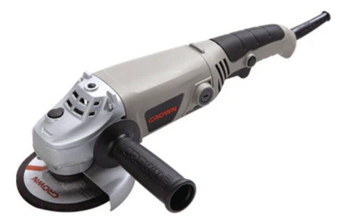 Esmeril Angular 4 1/2 1010w Crown Color Gris Frecuencia 50/60 Hz - Deus Group