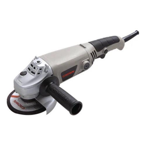 Esmeril Angular 4 1/2 1010w Crown Color Gris Frecuencia 50/60 Hz - Deus Group