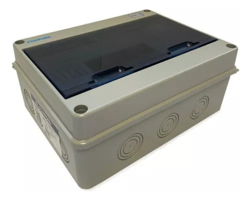 Tablero Electrico Sobrepuesto Exterior De 12 Polos Ip65