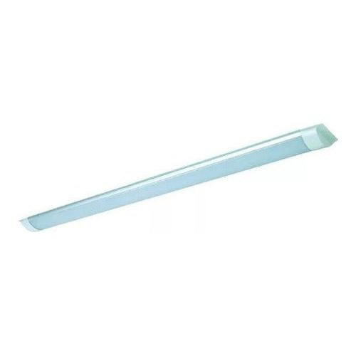 Tubo Led Empavonado Regleta Plana Con Base Eco 36w 120cms - Deus Group
