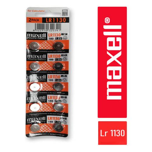 Pack 10 Pila Lr1130 Maxell 1,5v - Lr 1130 - Mi tienda