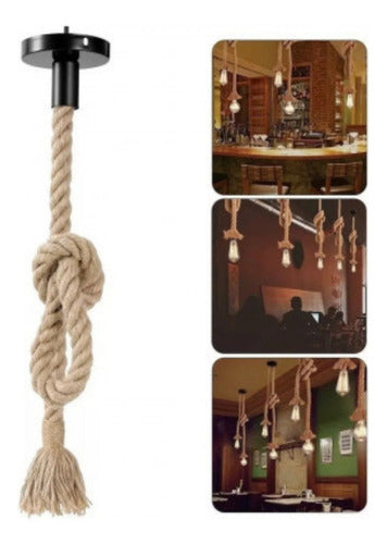 Pack 20 Soquete Yute Cañamo Porta E27 Konnergie Deus