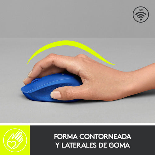 Mouse Inalambrico Logitech M280 Azul