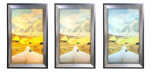 Cuadro Luminoso Diseño Decorativo Colores Luz Led Decoracion