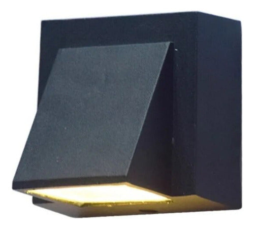 Pack 2 Aplique Led Simple Ip54 3000k Kapelle Konnergie Deus