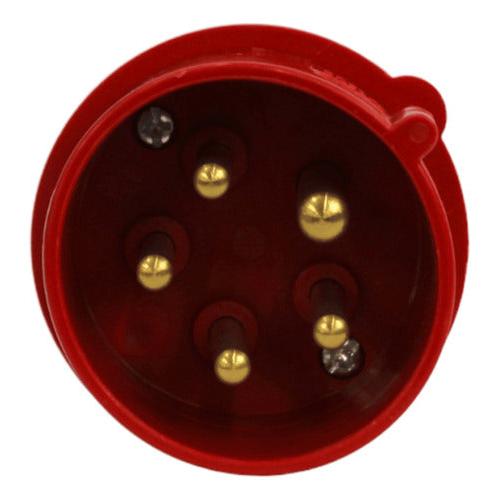 Enchufe Industrial Macho Volante Ip44 16a 380v 3p+n+t - Mi tienda