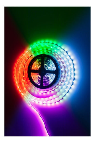 Pack 2 Cinta Led 24v 5050 Ip20 Rgb 5 Metros Konnergie Deus
