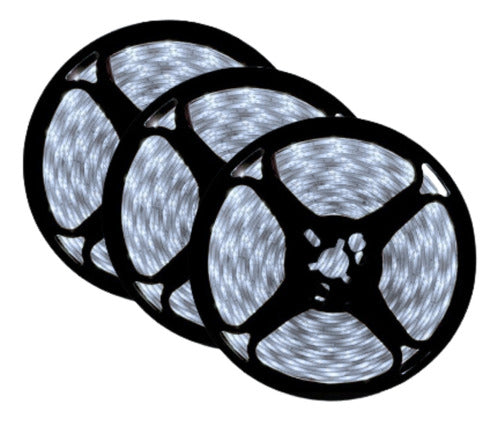 Pack 3 Cinta LED 12V 20W/Metro | 240LED/Metro | 5 Metros