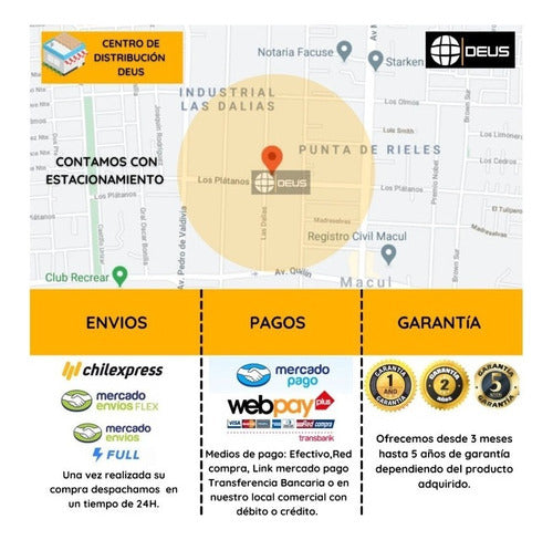Cordon Negro 3x0.75mm 50 Metros Flexible Certificado Sec