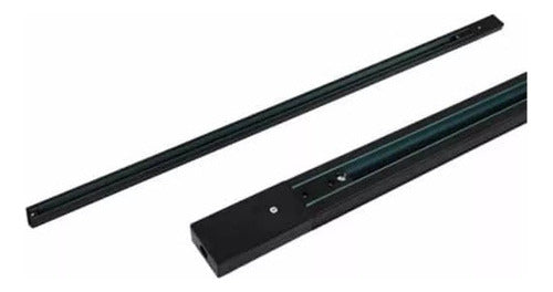 Riel Energizado Monofasico 2 Metros Negro O Blanco