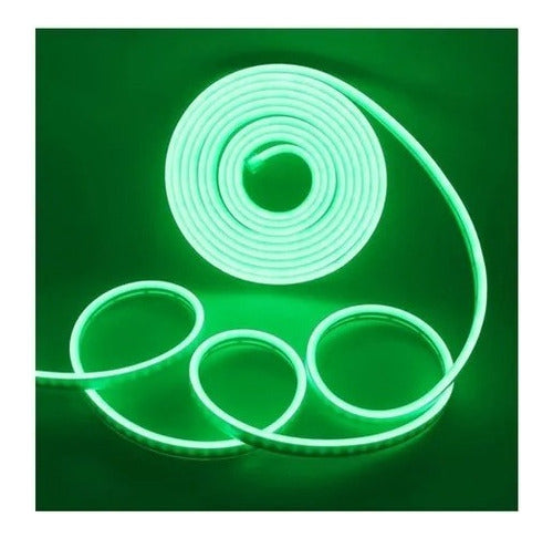 Cinta Led Neon 10 Metros + Conector Al 220v Colores A Elegir