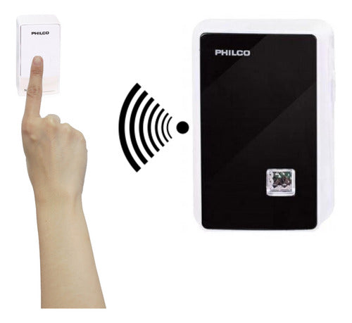 Pulsador Timbre Inalámbrico 220v Ip44 Indicador Led Altavoz - Deus Group
