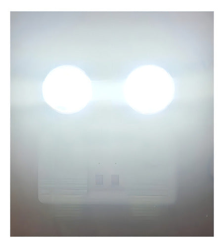 Want WANT-EEP – Lámpara de Emergencia LED 100V/240V Blanco SEC