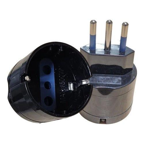 Adaptador Eléctrico Schuko 10A 250V 1500W Certificado Sec - Mi tienda
