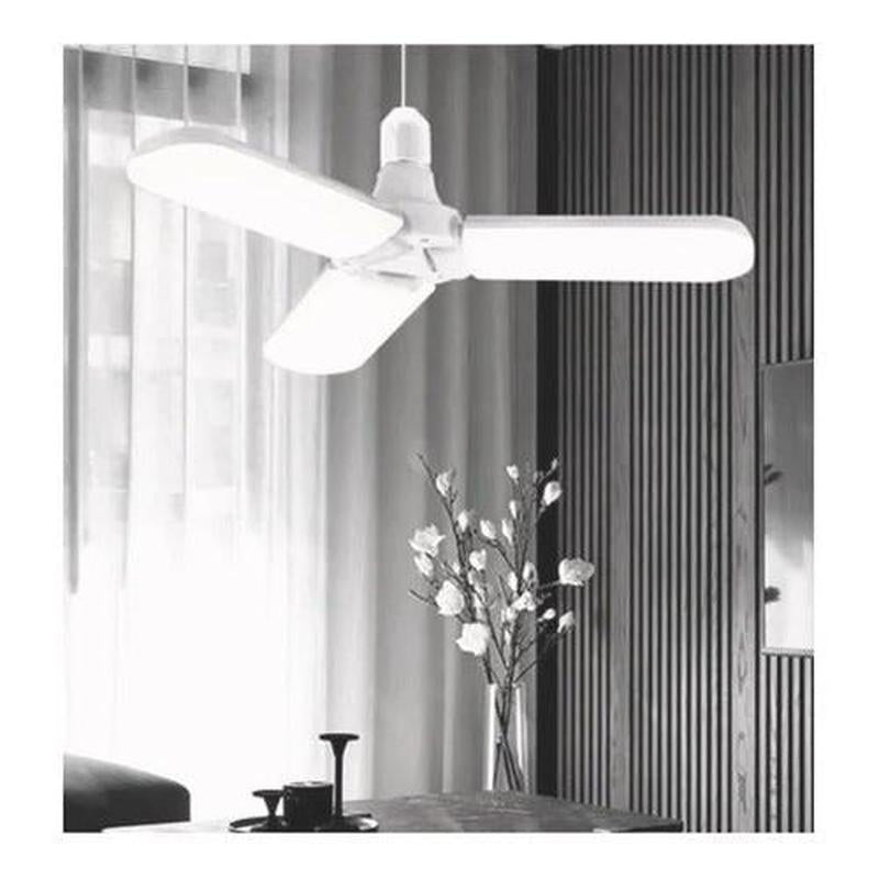 Ampolleta LED Fan 3 Ángulos Ajustable 45W Luz Fría E27 - Mi tienda
