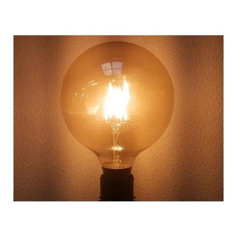Ampolleta LED G80 Globo Vintage Filamento Retro 8W E27 2700K - Mi tienda