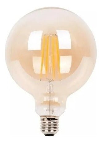 Ampolleta LED G80 Globo Vintage Filamento Retro 8W E27 2700K - Mi tienda