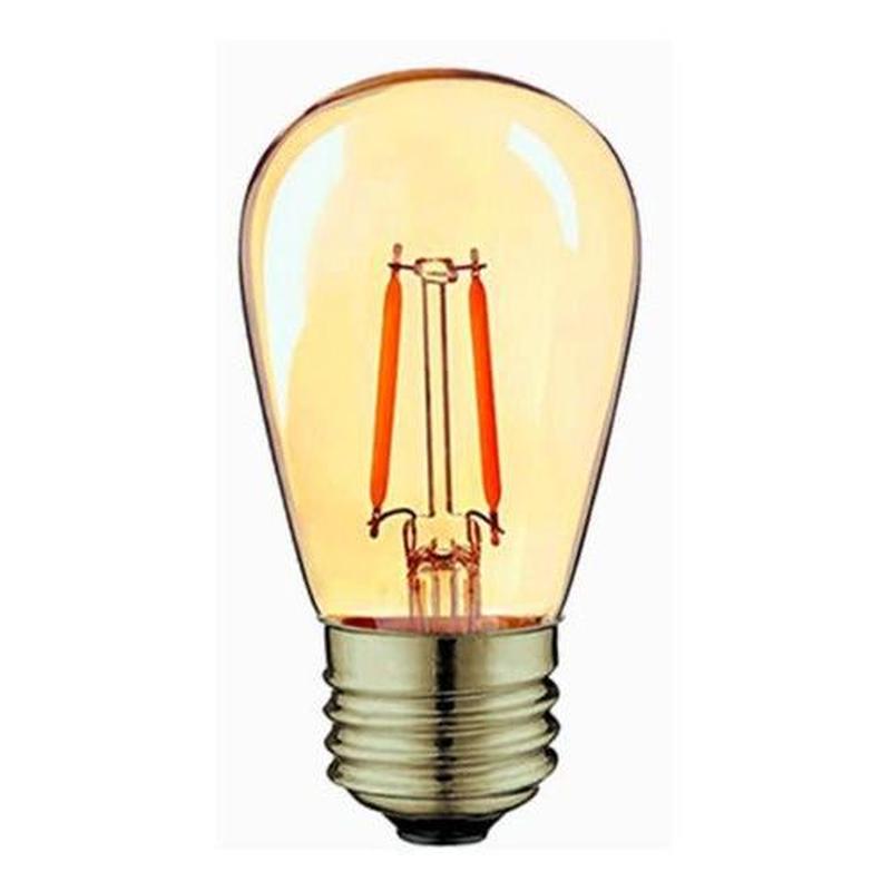 Ampolleta LED S14 Filamento E27 2W 2700K - Mi tienda