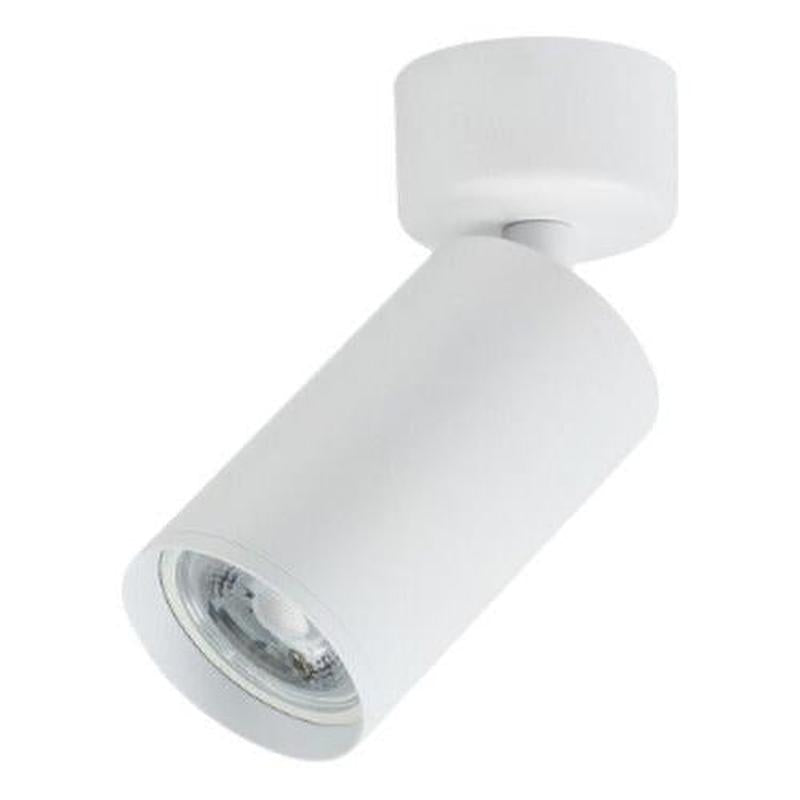 Aplique Blanco Porta Ampolleta Dicroica GU10 Dirigible - Mi tienda