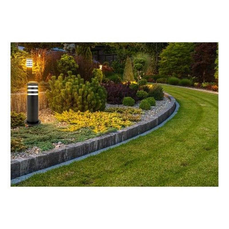 Aplique Farol Piso Exterior Jardín IP54 30cm Ampolleta E27 - Mi tienda