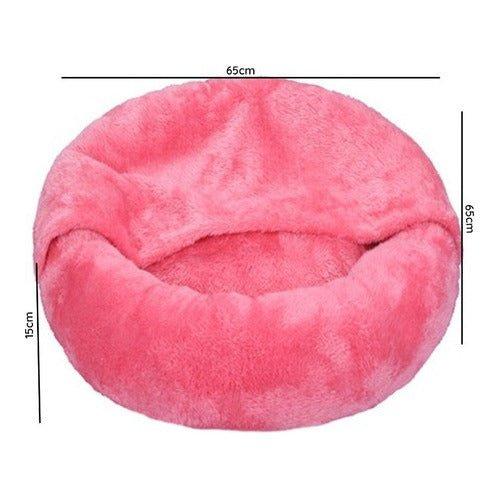 cama cálida y cómoda con manta para mascotas talla L - Mi tienda