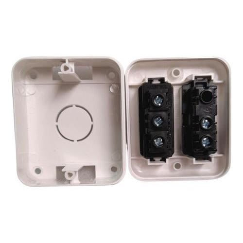 Casquete Sobrepuesto Interruptor 9/12 + Enchufe 16a 250v - Mi tienda