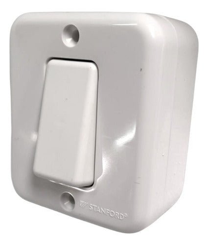 Casquete Sobrepuesto Interruptor Simple 9/12 16a 250v