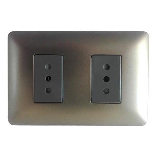 Enchufe Doble Hembra Café 220v Certificado - Mi tienda