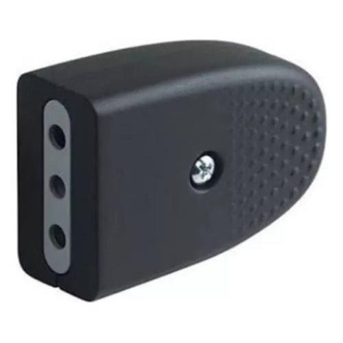 Enchufe Hembra Volante Negro 10a 250v 1500w 2p+t Sec - Mi tienda