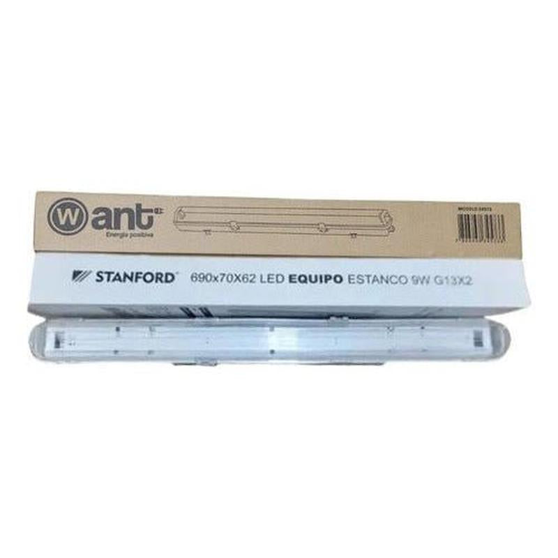 Equipo Estanco Hermético Lampara Led Ip54 1x9 60cm - Mi tienda