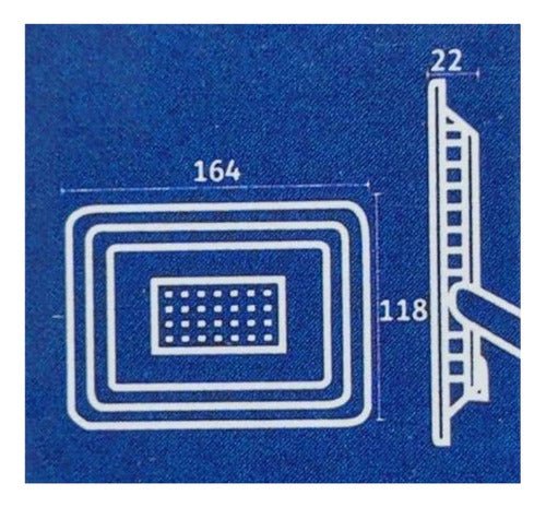 Foco Proyector De Area Led 30w Exterior Ip65 Certificado Sec - Mi tienda