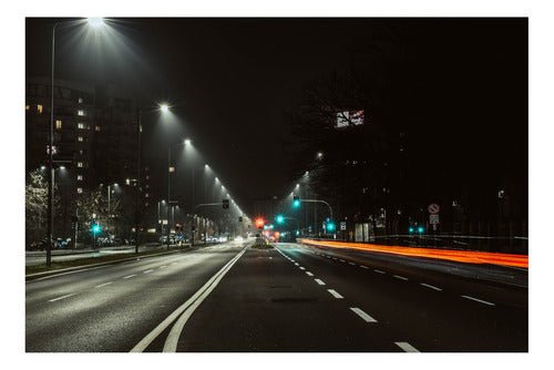 Luminaria Publica Alumbrado Slim Led 60w Luz Fria Sec Ip65 - Mi tienda