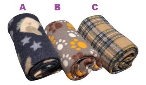 Manta Cálida 70x100 Diseños Varios – Cobija Invierno Mascota - Mi tienda