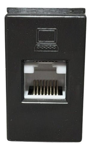 Modulo Toma Red Ethernet Red Internet Rj45/6e