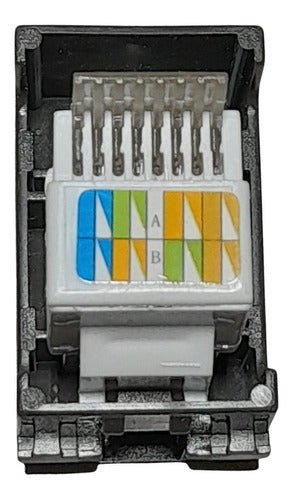 Modulo Toma Red Ethernet Red Internet Rj45/6e