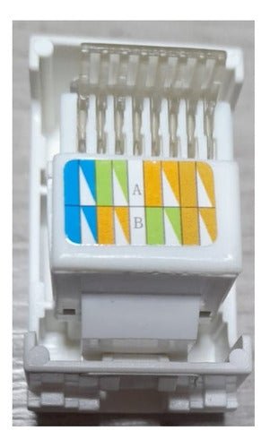 Modulo Toma Red Ethernet Red Internet Rj45/6e
