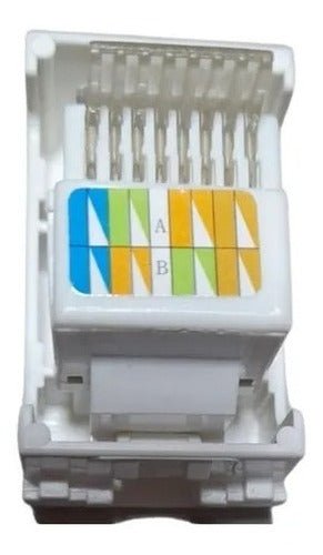 Modulo Toma Red Ethernet Red Internet Rj45/6e