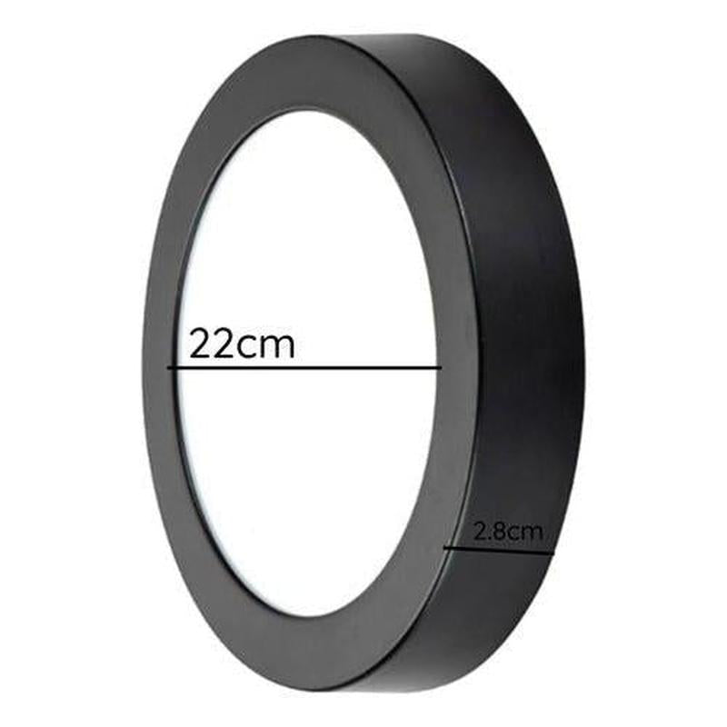 Panel Led Negro Sobrepuesto 18w Borde Negro Decorativo - Mi tienda