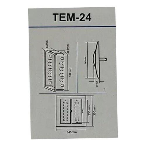 Tablero Embutido Pvc Ip40 24 Circuitos Sec T8+4 - Mi tienda