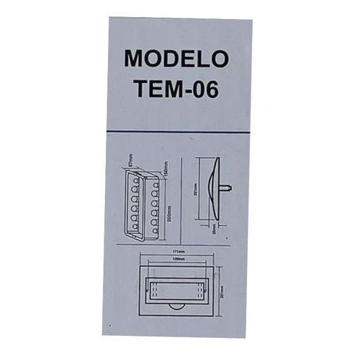Tablero Embutido Pvc Ip40 6 Circuitos Sec T3+3 - Mi tienda