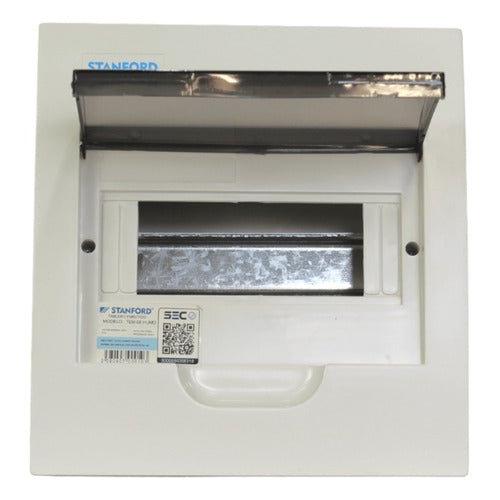 Tablero Sobrepuesto Caja Ip40 8 Circuitos T4 Sec - Mi tienda