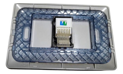 Toma Entrada Conexión Telefonica Rj11 Blanco Hogar Oficina